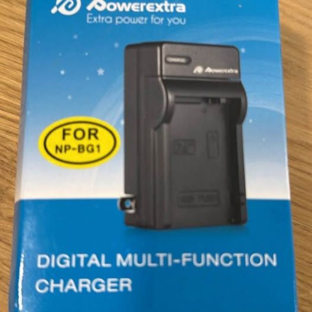 Powerextra NP-BG1 Battery Charger for Sony Cyber-shot Cameras – New